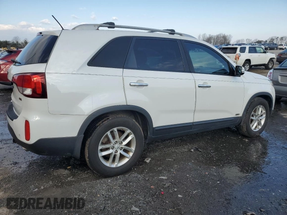 2014 Kia Sorento LX with VIN 5XYKTDA71EG474253, listed as a Copart auction lot 43668595 with 162,981 mi miles and Clean Title. Bid and sale history available at carsss.com. Image 3.