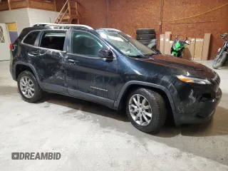 2018 Jeep Cherokee Limited z VIN 1C4PJMDB3JD571989, wystawiony jako Copart lot #47698015 z przebiegiem Nie podano mil oraz Szkoda całkowita • Salvage title. Historia ofert i sprzedaży dostępna na DreamBid. Obrazek 4.