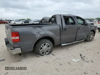 2008 Ford F-150 XL with VIN 1FTRW12W88FB92161, listed as a Copart auction lot 50624505 with 0 mi miles and Salvage Title. Bid and sale history available at carsss.com. Image 3.