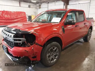 2023 Ford Maverick XL with VIN 3FTTW8F90PRA60130, listed as a IAAI auction lot 41912536 with 11,460 mi miles and . Bid and sale history available at DreamBid. Image 2.