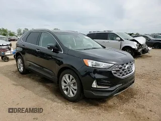 2019 Ford Edge Titanium with VIN 2FMPK4K93KBB42822, listed as a Copart auction lot 57308545 with 102,252 mi miles and Salvage title. Bid and sale history available at DreamBid. Image 13.