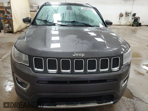 2020 Jeep Compass Limited with VIN 3C4NJDCB7LT216880, listed as a Copart auction lot 46085755 with 47,265 mi miles and Salvage Title. Bid and sale history available at carsss.com. Image 5.