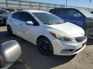 2014 Kia Forte EX with VIN KNAFX4A89E5173900, listed as a Copart auction lot 43559585 with 0 mi miles and Salvage Title. Bid and sale history available at carsss.com. Image 4.