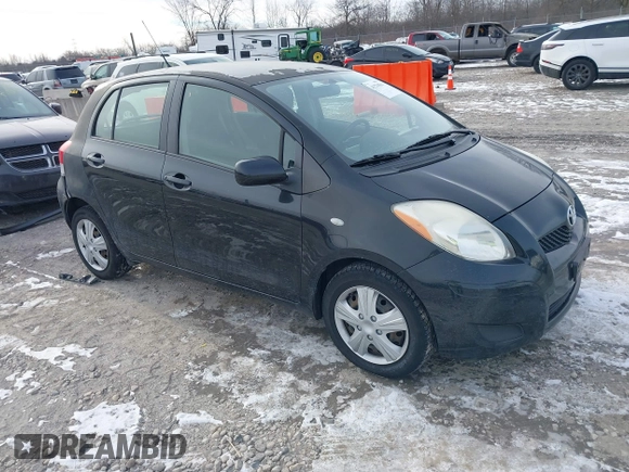 2010 Toyota Yaris with VIN JTDKT4K35A5280923, listed as a IAAI auction lot 41270556 with 175,643 mi miles. Bid and sale history available at carsss.com. Image 1.