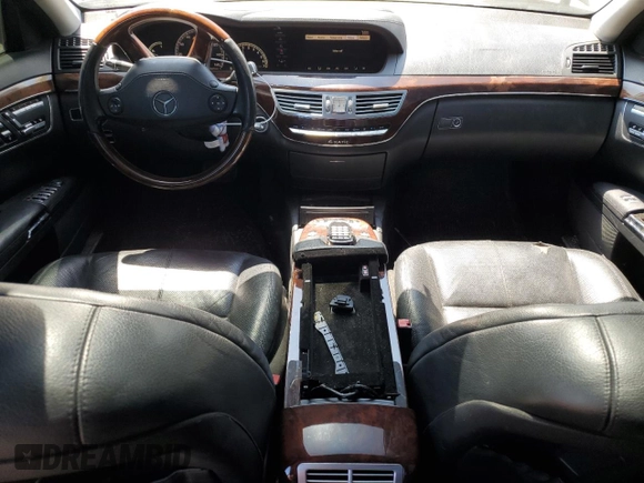 2008 Mercedes-Benz S-Class 5.5L V8 with VIN WDDNG86X28A193137, listed as a Copart auction lot 49550625 with 169,000 mi miles and Clean Title. Bid and sale history available at carsss.com. Image 8.