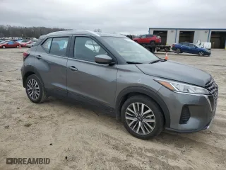 2023 Nissan Kicks SV with VIN 3N1CP5CV4PL505486, listed as a Copart auction lot 86190134 with 38,958 mi miles and Salvage Title. Bid and sale history available at carsss.com. Image 4.