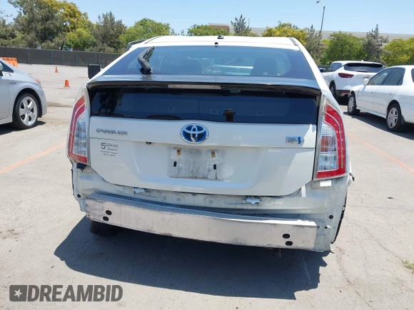 2015 Toyota Prius Four with VIN JTDKN3DU9F0475163, listed as a IAAI auction lot 42630828 with 158,095 mi miles and . Bid and sale history available at DreamBid. Image 16.