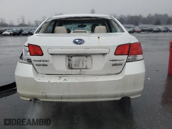 2010 Subaru Legacy Premium All-Weather Anniversary with VIN 4S3BMBC61A3226377, listed as a Copart auction lot 43510925 with 125,468 mi miles and Salvage Title. Bid and sale history available at DreamBid. Image 6.