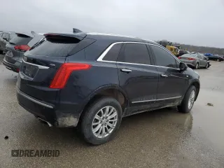 2017 Cadillac XT5 FWD with VIN 1GYKNARS1HZ114983, listed as a Copart auction lot 49625265 with Not Provided miles and Salvage Title. Bid and sale history available at carsss.com. Image 3.