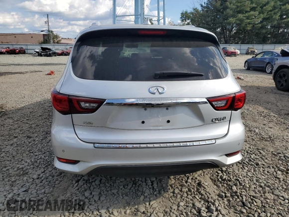2019 Infiniti QX60 Luxe with VIN 5N1DL0MM3KC551865, listed as a Copart auction lot 72581354 with 105,016 mi miles and Salvage Title. Bid and sale history available at DreamBid. Image 6.