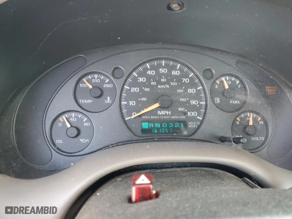 2003 GMC Sonoma SLS with VIN 1GTCS14H638252144, listed as a Copart auction lot 74194954 with 161,051 mi miles and Salvage Title. Bid and sale history available at carsss.com. Image 9.