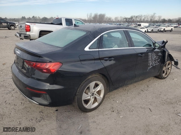 2024 Audi A3 Premium with VIN WAUAUDGY3RA059494, listed as a Copart auction lot 88707605 with 25,989 mi miles and Clean Title. Bid and sale history available at carsss.com. Image 3.