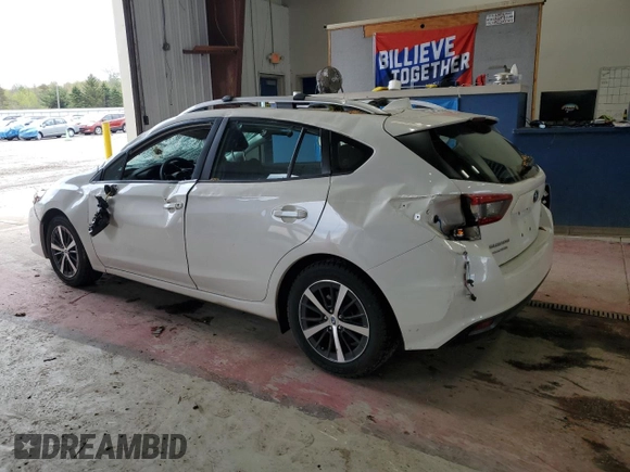 2023 Subaru Impreza Premium z VIN 4S3GTAV61P3715502, wystawiony jako Copart lot #55922275 z przebiegiem 16 088 mil mil oraz Szkoda całkowita • Salvage title. Historia ofert i sprzedaży dostępna na DreamBid. Obrazek 2.