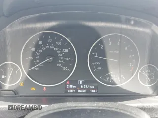 2013 BMW 3 Series 328i with VIN WBA3A5G57DNP25903, listed as a Copart auction lot 62056675 with 114,036 mi miles and Salvage title. Bid and sale history available at DreamBid. Image 9.