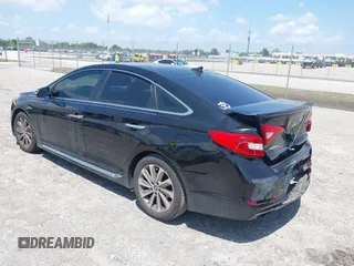 2017 Hyundai Sonata Sport with VIN 5NPE34AF6HH458809, listed as a IAAI auction lot 41977694 with 100,826 mi miles and . Bid and sale history available at DreamBid. Image 3.