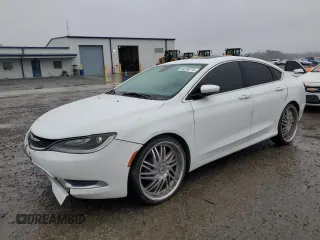 2015 Chrysler 200 Limited with VIN 1C3CCCABXFN554653, listed as a Copart auction lot 44236715 with 180,412 mi miles and Salvage Title. Bid and sale history available at carsss.com. Image 1.