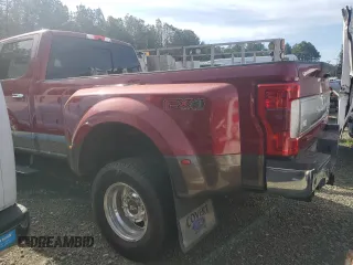 2017 Ford F-350 Lariat with VIN 1FT8W3DT9HEE94266, listed as a Copart auction lot 50148155 with 71,170 mi miles and Salvage title. Bid and sale history available at DreamBid. Image 2.