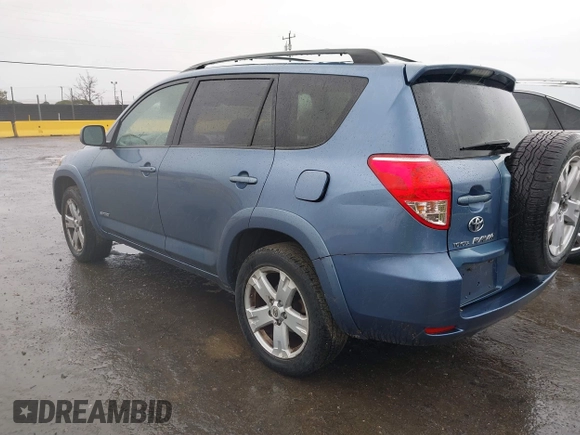 2006 Toyota RAV4 Sport with VIN JTMZD32V266014784, listed as a IAAI auction lot 41582432 with 75,459 mi miles. Bid and sale history available at carsss.com. Image 3.