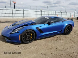 2019 Chevrolet Corvette Z06 2LZ with VIN 1G1YR2D6XK5604656, listed as a Copart auction lot 50536073 with 28,176 mi miles and Salvage Title. Bid and sale history available at carsss.com. Image 1.