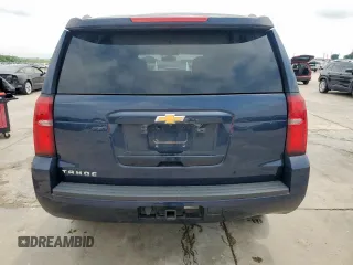 2018 Chevrolet Tahoe LS with VIN 1GNSCAKC5JR374315, listed as a Copart auction lot 54760295 with 50,580 mi miles and Salvage title. Bid and sale history available at DreamBid. Image 6.