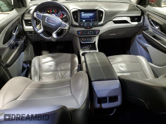 2020 GMC Terrain SLT with VIN 3GKALVEV3LL252060, listed as a Copart auction lot 53077015 with 75,126 mi miles and Salvage Title. Bid and sale history available at carsss.com. Image 8.