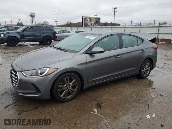 2018 Hyundai Elantra SEL z VIN 5NPD84LF4JH378988, wystawiony jako Copart lot #87081004 z przebiegiem 86 737 mil mil oraz Szkoda całkowita • Salvage title. Historia ofert i sprzedaży dostępna na DreamBid. Obrazek 1.