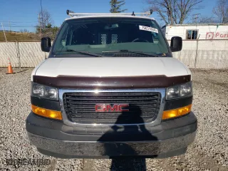 2019 GMC Savana Cargo Van with VIN 1GTW7AFG6K1294520, listed as a Copart auction lot 83498774 with 145,685 mi miles and Salvage Title. Bid and sale history available at carsss.com. Image 5.