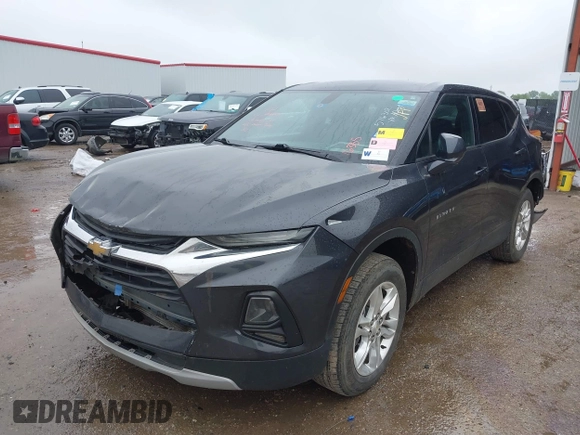 2021 Chevrolet Blazer LT with VIN 3GNKBBRA0MS576302, listed as a IAAI auction lot 41916335 with 98,472 mi miles and . Bid and sale history available at DreamBid. Image 17.