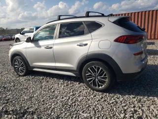 2021 Hyundai Tucson Limited with VIN KM8J33AL2MU303975, listed as a Copart auction lot 44501855 with 67,446 mi miles and Salvage Title. Bid and sale history available at carsss.com. Image 2.