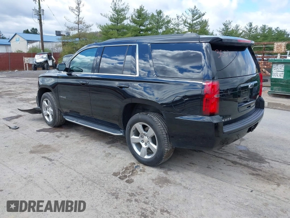 2017 Chevrolet Tahoe LT with VIN 1GNSKBKC5HR233537, listed as a IAAI auction lot 42051281 with 102,778 mi miles and . Bid and sale history available at DreamBid. Image 3.