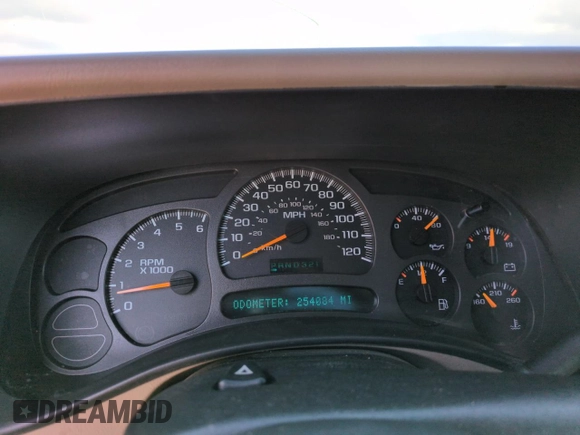 2003 Chevrolet Tahoe LS with VIN 1GNEC13TX3R219693, listed as a Copart auction lot 51309635 with 254,084 mi miles and Salvage Title. Bid and sale history available at carsss.com. Image 9.