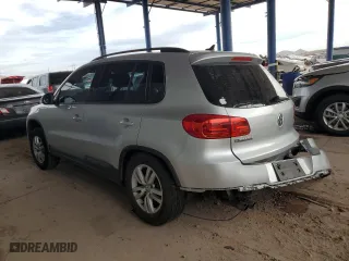 2017 Volkswagen Tiguan S with VIN WVGAV7AX4HK026185, listed as a Copart auction lot 50966555 with 152,810 mi miles and Salvage Title. Bid and sale history available at carsss.com. Image 2.