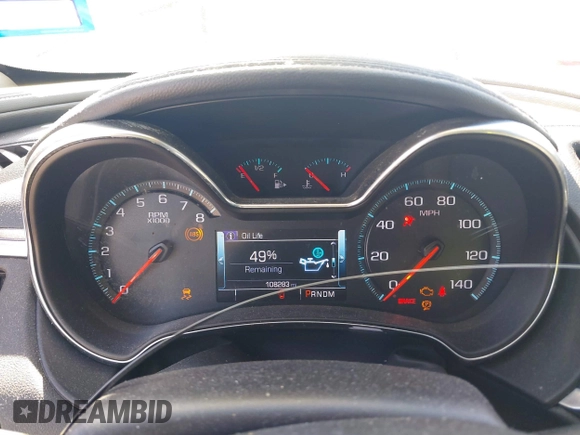 2017 Chevrolet Impala LS with VIN 2G11Z5S37H9196690, listed as a IAAI auction lot 41663555 with 108,283 mi miles and . Bid and sale history available at DreamBid. Image 7.