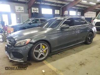 2016 Mercedes-Benz C 300 Luxury with VIN 55SWF4KB5GU101091, listed as a Copart auction lot 51799985 with 69,322 mi miles and Clean Title. Bid and sale history available at carsss.com. Image 1.