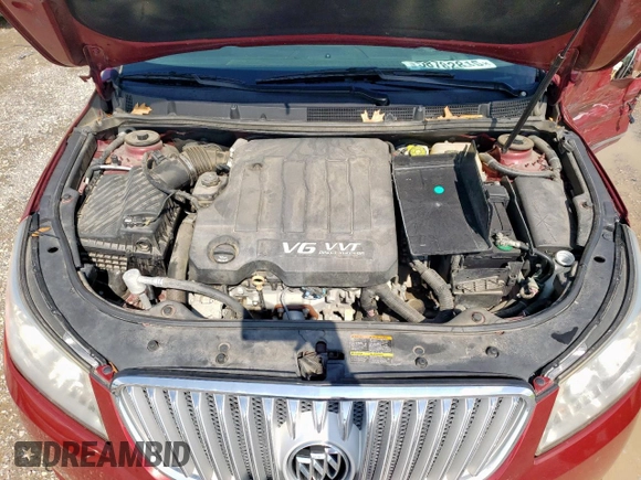 2010 Buick LaCrosse CXL with VIN 1G4GC5EG6AF270188, listed as a Copart auction lot 58782815 with 73,085 mi miles and Salvage title. Bid and sale history available at DreamBid. Image 11.