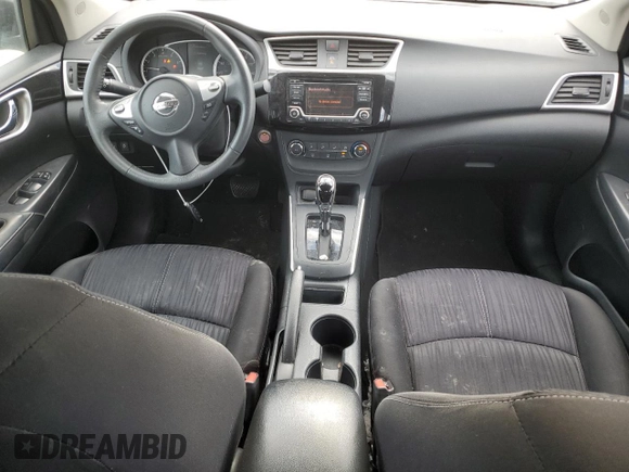 2017 Nissan Sentra SV with VIN 3N1AB7AP9HL701740, listed as a Copart auction lot 55942245 with 88,324 mi miles and Salvage Title. Bid and sale history available at DreamBid. Image 8.