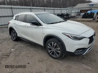 2017 Infiniti QX30 Premium with VIN SJKCH5CR3HA031792, listed as a Copart auction lot 46132175 with 101,870 mi miles and Salvage title. Bid and sale history available at DreamBid. Image 4.