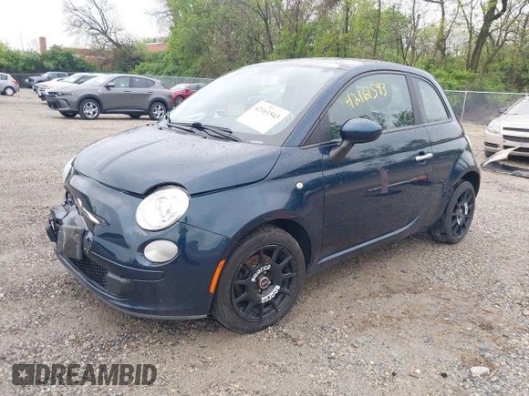 2013 FIAT 500 Pop z VIN 3C3CFFAR5DT532921, wystawiony jako IAAI lot #42161543 z przebiegiem 94 331 mil mil oraz . Historia ofert i sprzedaży dostępna na DreamBid. Obrazek 17.