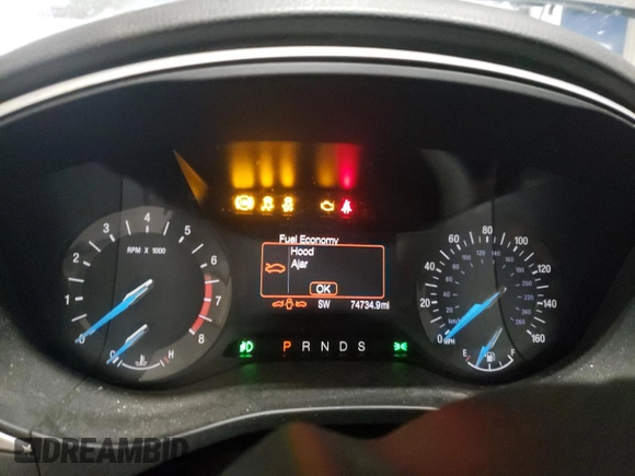 2016 Ford Fusion SE with VIN 3FA6P0T9XGR231987, listed as a Copart auction lot 49600105 with 74,734 mi miles and Salvage Title. Bid and sale history available at carsss.com. Image 9.