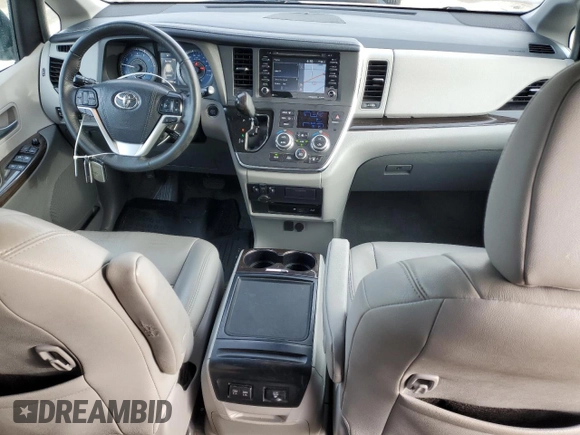 2018 Toyota Sienna XLE with VIN 5TDDZ3DC7JS198250, listed as a Copart auction lot 45917405 with 119,381 mi miles and Salvage Title. Bid and sale history available at carsss.com. Image 8.