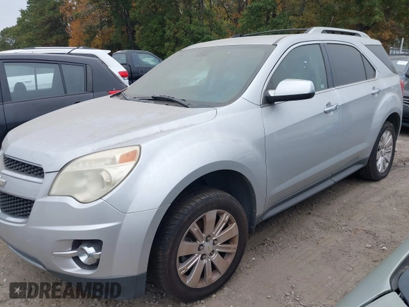 2010 Chevrolet Equinox LTZ with VIN 2CNFLFEY2A6280933, listed as a IAAI auction lot 40784866 with 15,372 mi miles. Bid and sale history available at carsss.com. Image 2.