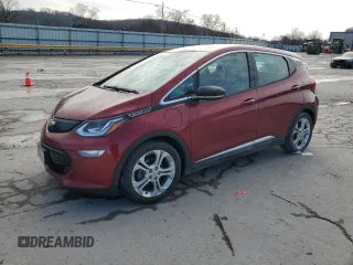 2018 Chevrolet Bolt EV LT with VIN 1G1FW6S08J4140065, listed as a Copart auction lot 42434815 with 33,508 mi miles and Salvage title. Bid and sale history available at DreamBid. Image 1.