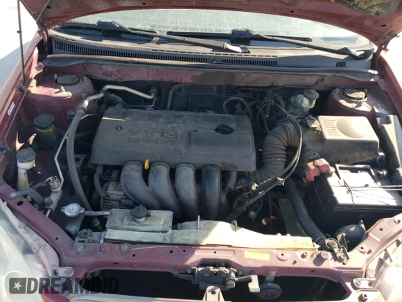 2004 Toyota Corolla CE with VIN 1NXBR32E84Z271763, listed as a Copart auction lot 53714305 with 280,439 mi miles and Clean Title. Bid and sale history available at DreamBid. Image 11.