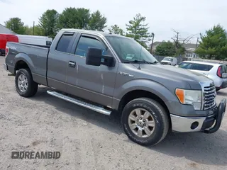 2010 Ford F-150 XL with VIN 1FTFX1EVXAFB78125, listed as a IAAI auction lot 42098532 with 99,060 mi miles. Bid and sale history available at carsss.com. Image 1.