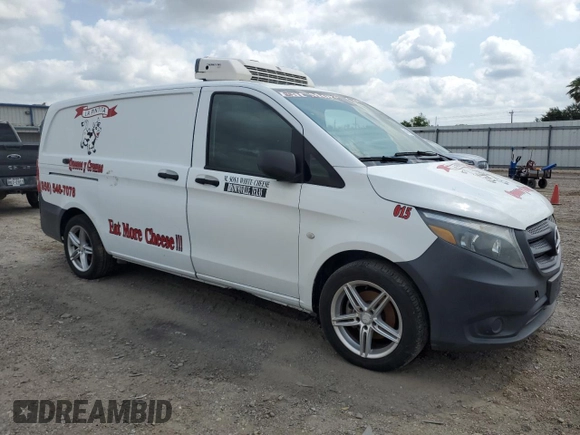 2016 Mercedes-Benz Metris Cargo with VIN WD3PG2EA6G3136238, listed as a Copart auction lot 54874855 with 183,642 mi miles and Salvage title. Bid and sale history available at DreamBid. Image 4.