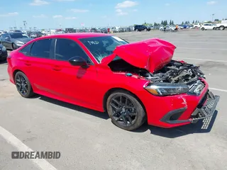 2024 Honda Civic Sport z VIN 2HGFE2F56RH525939, wystawiony jako IAAI lot #42131501 z przebiegiem 38 427 mil mil oraz . Historia ofert i sprzedaży dostępna na DreamBid. Obrazek 1.