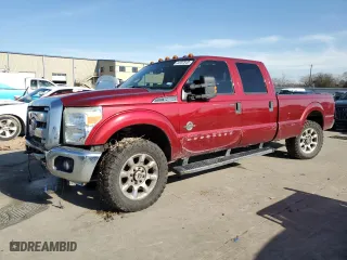 2015 Ford Super Duty F-250 SRW Lariat with VIN 1FT7W2BT5FED52776, listed as a Copart auction lot 44997645 with 245,240 mi miles and Salvage Title. Bid and sale history available at carsss.com. Image 1.