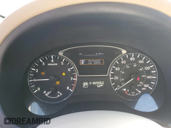 2015 Nissan Altima S with VIN 1N4AL3AP7FN873870, listed as a Copart auction lot 46991785 with 218,223 mi miles and Clean Title. Bid and sale history available at DreamBid. Image 9.