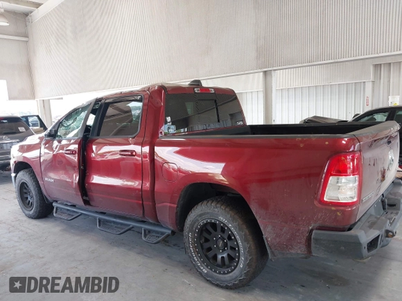 2021 Ram 1500 Lone Star z VIN 1C6SRFFT9MN676871, wystawiony jako IAAI lot #42344073 z przebiegiem 38 160 mil mil oraz . Historia ofert i sprzedaży dostępna na DreamBid. Obrazek 14.