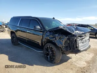 2019 GMC Yukon XL SLT with VIN 1GKS1GKC5KR327079, listed as a Copart auction lot 45928435 with 115,038 mi miles and Salvage Title. Bid and sale history available at carsss.com. Image 4.